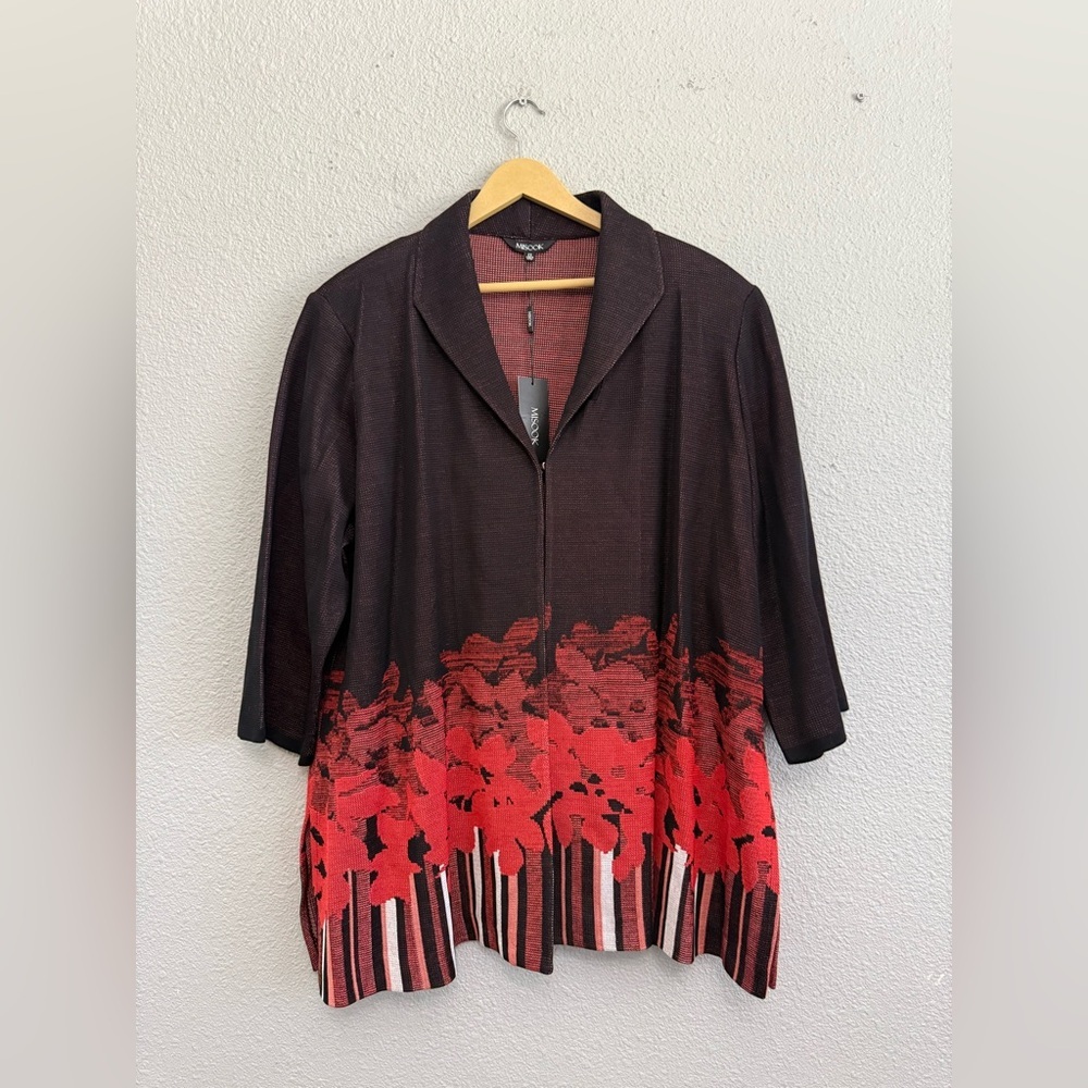 NWT Misook Knit‎ Sweater Blazer Size 2X